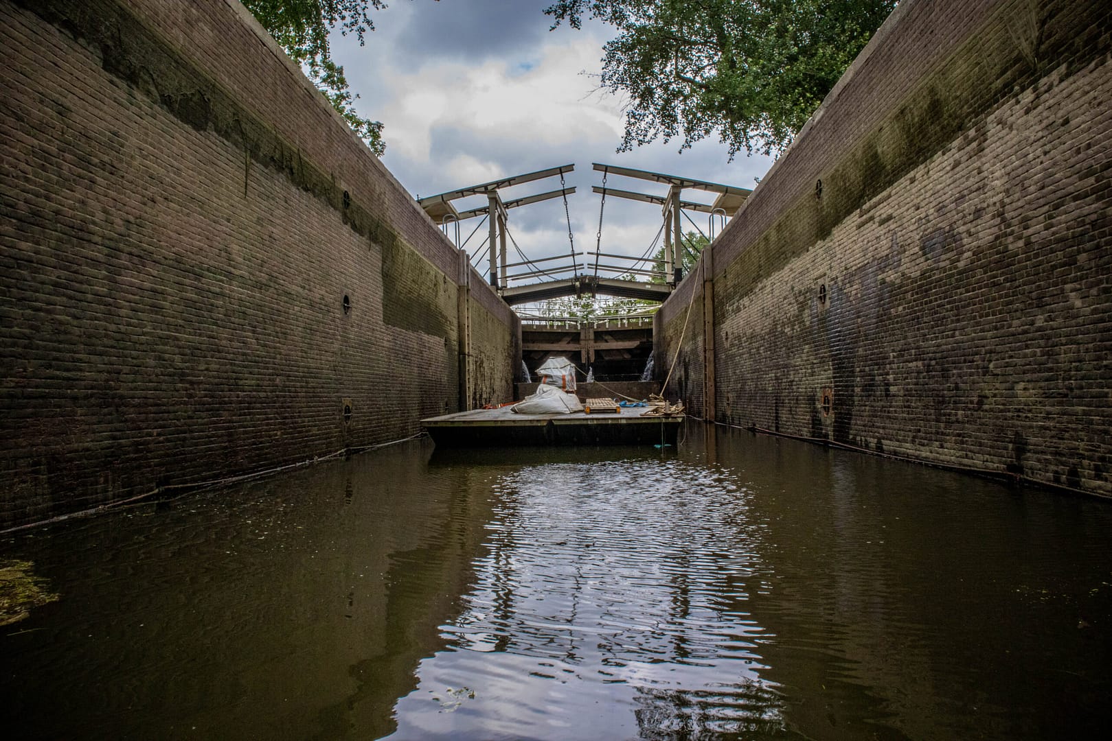 Renovatie Bosbaansluis